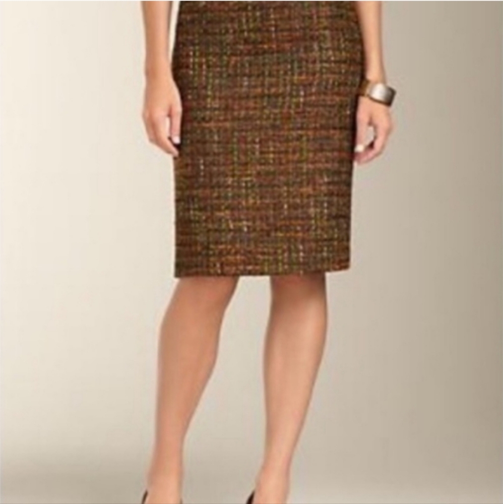 Talbots Tweed Pencil Skirt